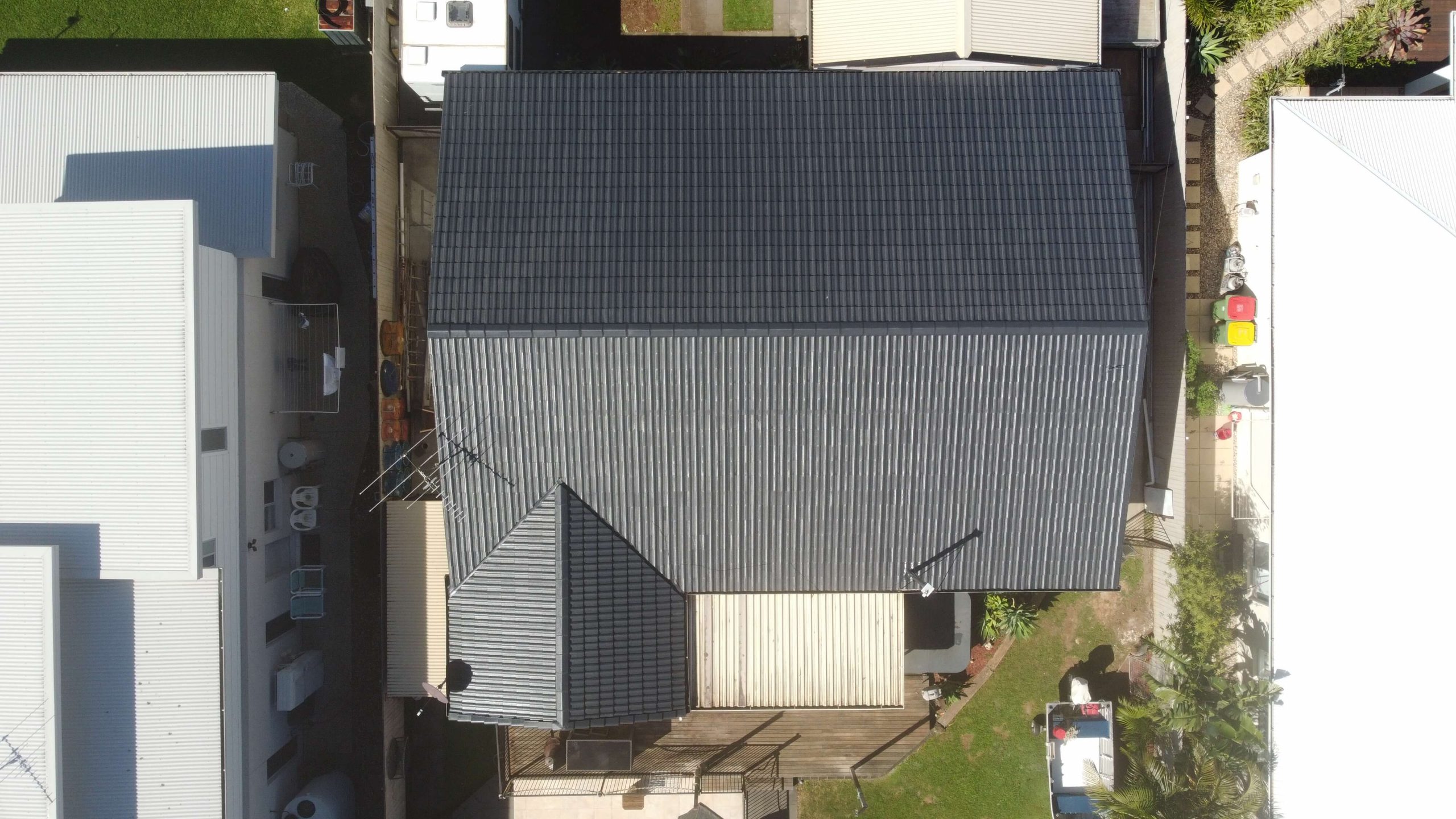 Roof painting job at Victoria Point, photo 10