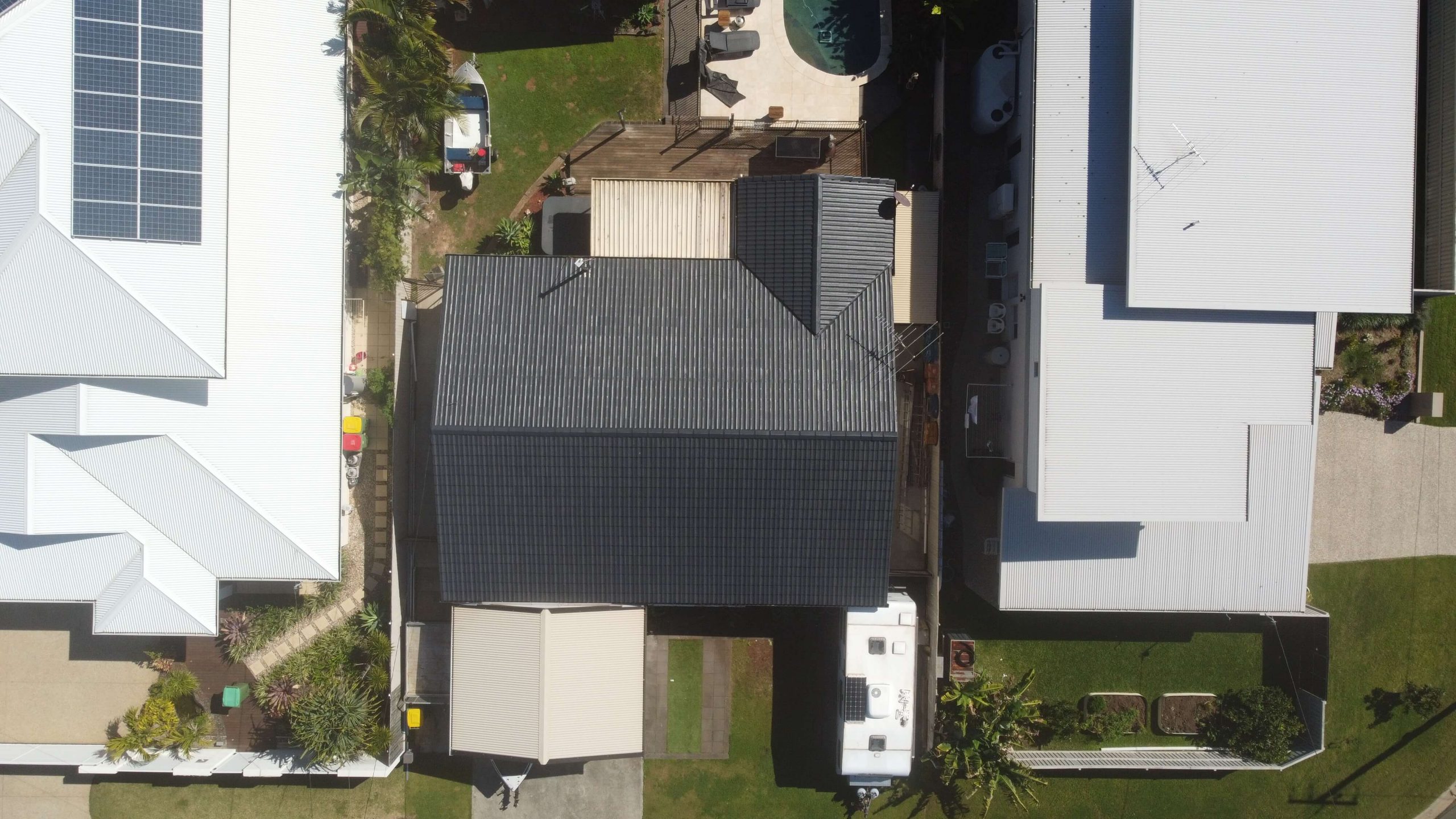 Roof painting job at Victoria Point, photo 8